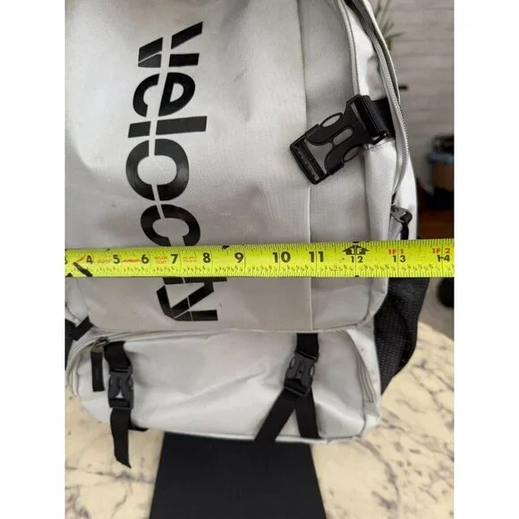 Velocity Gray Black Large Capacity Backpack Bookbag for Student - Picture 5 of 5